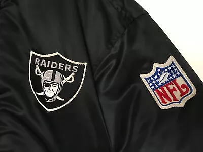 LA Raiders 1980'S  Starter - NFL Varisty Jacket -  XL • £14.70