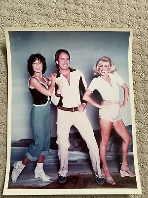 Three's Company JOYCE DeWITT JOHN RITTER SUZANNE SOMERS TV Photo • $30