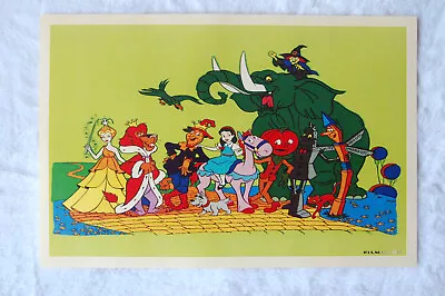 The Wizard Of Oz Cartoon TV Show Promo Poster  • $4.25