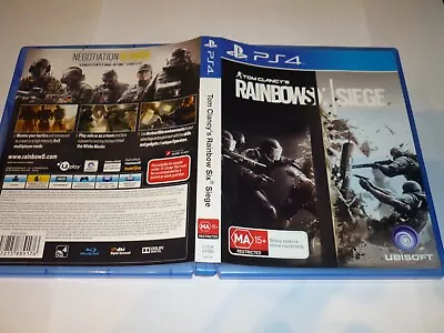 Tom Clancy's Rainbow Six Siege (sony Ps4 Game  Ma15+) (p153006-2 A) • $13.92