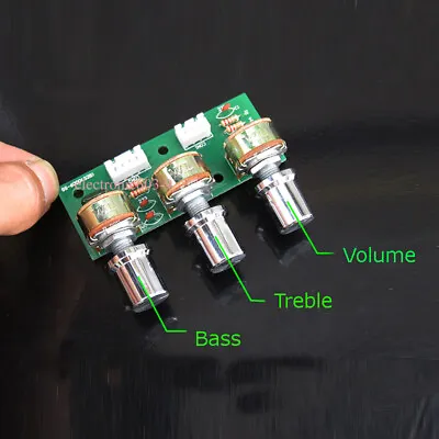 2.1 Amplifier Tone Volume Bass Treble Control Board 3-Channel Subwoofer  • $4.98