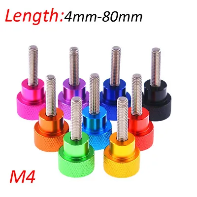 M4 Knurled Thumb Screw Hand Tighten Screw Hand Grip Knob Bolt For Camera Tripod • $1.75