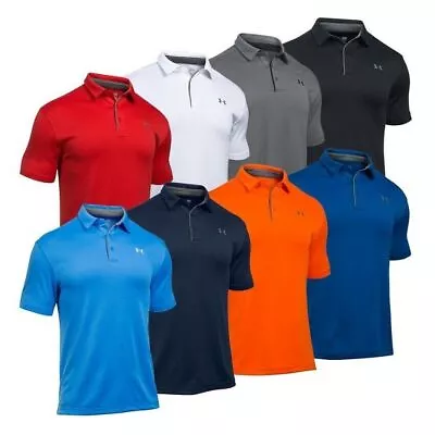 Under Armour 1290140 Men's UA Tech Performance Loose-Fit Golf Polo Team Shirt • $37.99