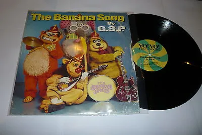 G.S.P. - The Banana Song - 1992 UK 4-track 12  Vinyl Single  • $24.88