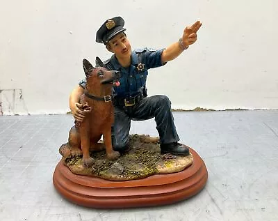 Vanmark Blue Hats Of Bravery Canine Command Figurine • $20