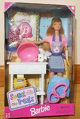 Vintage Sweet Treats Barbie Doll Kitchen Set Mattel  1998 #20780 NEW In BOX NRFB • $10