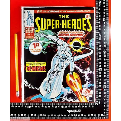 Comic Bags ONLY Fits Marvel The Super-Heroes UK Size0 -A4 For #1 Up X 10 New • £9.99