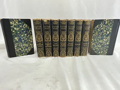Victor Hugo Book Set Hardcover 1880 Connoisseur Edition #194 Of ? 9 Volumes  • $600