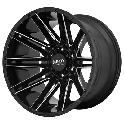 Moto Metal MO998 Kraken 20x10 6x5.5  -18mm Black/Milled Wheel Rim 20  Inch • $385