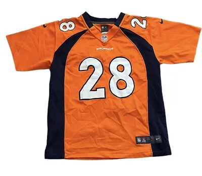 Nike On Field Denver Broncos Montee Ball #28 NFL Boy’s Jersey Size Large • $16.19