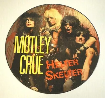 MOTLEY CRUE Helter Skelter 1984 Vinyl 12  PICTURE DISC Record- NO Poster/ Insert • $49.98