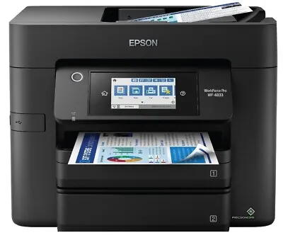 Epson WorkForce Pro Duplex WF-4833 4830 Wireless All-in-One Printer Scanner Fax  • $209.99