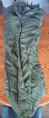 Military Sleeping Bag Intermediate Cold Weather DLA100-91-C-4214 NEW • $85