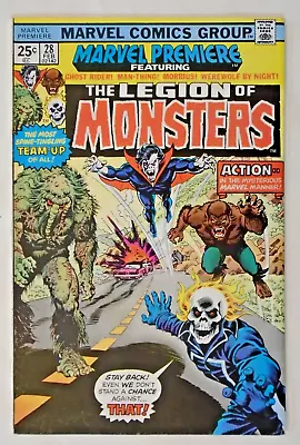 Marvel Premiere (1976 Marvel) #28vf-; 1st Legion Of Monsters! • $175
