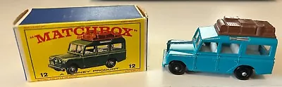 Matchbox Lesney #12 Safari Land Rover With Original Box • $59.99