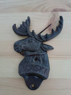 Moose Beer Bottle Opener Metal  • $5