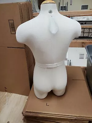 BV364N Hanging Male Mannequin Form Beige Foam Cloth Covered • $50