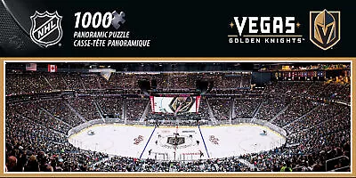 MasterPieces - Las Vegas Golden Knights - NHL 1000 Piece Panoramic Jigsaw Puzzle • $19.99