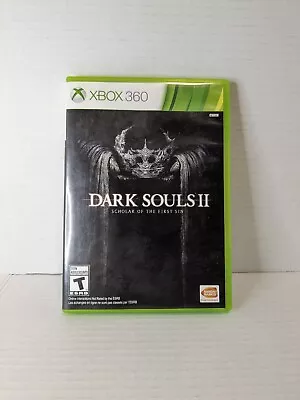 Dark Souls II: Scholar Of The First Sin (Microsoft Xbox 360 2015) Disc 1 & 2 VG • $13.45