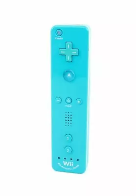 Genuine Official Nintendo Wii Blue Remote Motion Plus Inside [RVL-036] • $38.66