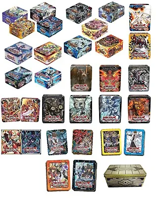 Yu-Gi-Oh! Collectors Tin English Empty For Storage - Take Your Pick • £5.40