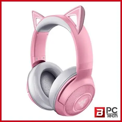 Razer Kraken BT Kitty Chroma Wireless Over Ear Headphones - Quartz • $169