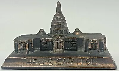 Vintage US Capitol Metal Souvenir Building Washington DC United States • $32.95