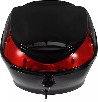 SUPVOX Motorcycle Top Case Motorcycle Tail Box Trunk Luggage Lock Storage • $34.95
