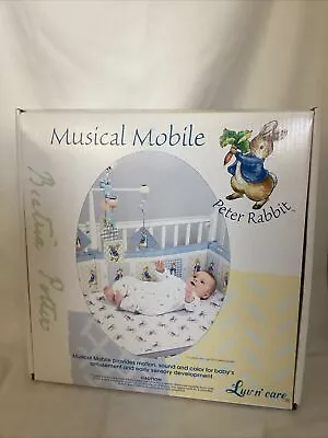 Luv N' Care Peter Rabbit Musical Mobile Motion Sound Color New💥 • $31.99