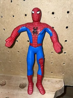 VINTAGE 1989 JUST TOYS BENDABLE 6'' SPIDER-MAN FIGURE - Fast Ship! • $8.99