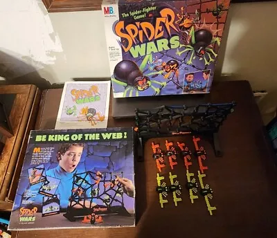 1988 SPIDER WARS   The Spider Fighter Game   By Milton Bradley  COMPLETE • $15