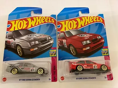 Hot Wheels 2023 Mainline X2 - '87 Ford Sierra Cosworth X 2 Colour Versions • $7.50