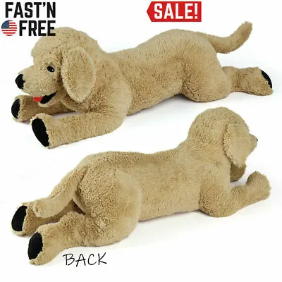 27  Large Golden Retriever Stuffed Plush Animal Soft Puppy Dog Toy Doll 27 In US • $24.99