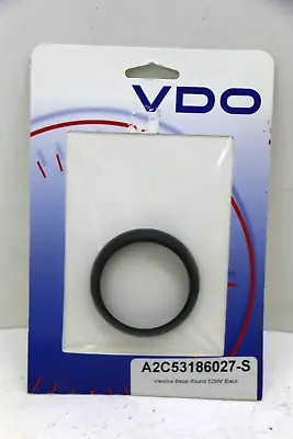 # A2C53186027-S VDO Marine Viewline Gauge 2-1/16  / 52MM Round Bezel - Black • $12.95