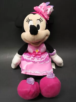 Minnie Mouse Disney Pink Dress 9 In. Plush Stuffed Animal Toy Doll • $3.95