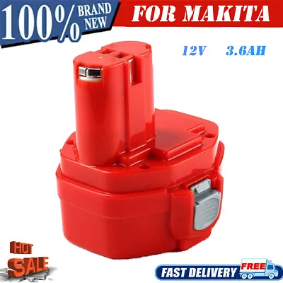12 Volt 3.6Ah NiMh Battery Replacement For Makita PA12 1220 1201 1222 1233 1234 • $18.99