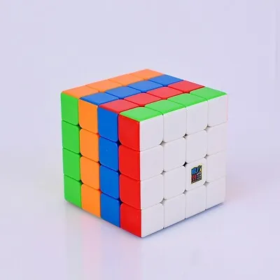 $9.45 • Buy 4x4 MoYu Stickerless Genuine Speed Magic Cube Game Rubix Rubic Twist Toys + Gift