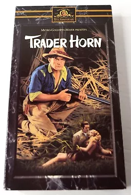 1994 Trader Horn 1931 Mgm Vhs Tape Starring Harry Carey • $4.49