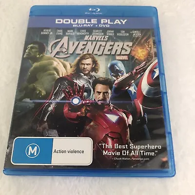 The Avengers | Blu-ray + DVD (Blu-ray 2012) Action Tested Free Post • $6.85