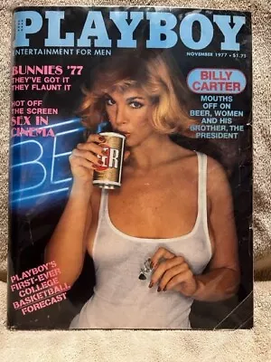 Playboy Magazine November 1977 Playmate: Rita Lee  Interview: Henry Kyemba • $5.99