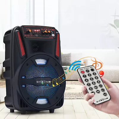 1000W Portable Bluetooth Speaker Heavy Bass Sound PA System With Remote Control • $35.99