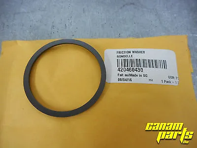 $13.70 • Buy Can Am OEM BRP Outlander Renegade Primary Clutch Friction Washer 420460430