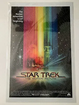 Star Trek The Motion Picture Bob Peak Foil Poster Lithograph Print 24x36 Mondo • $215.99