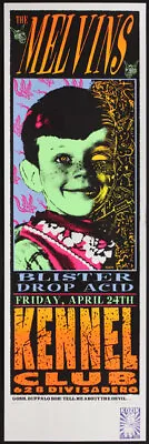 The Melvins Blister Drop Acid Poster 4/24/1992 Kennel Club SF Frank Kozik S/n • $249.99