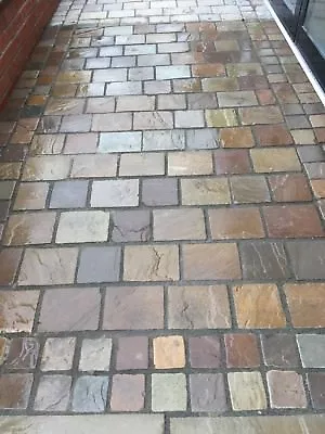 Stone COBBLES / SETTS 15cm X 15cm 3-5cm Thickness • £55