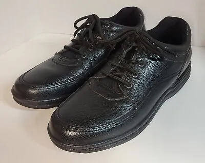 Rockport K71185 Casual Walking Shoes Men's Size 13 Black Leather Comfort Shoes  • $34.88