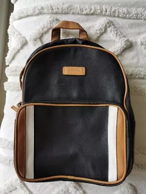 Nautica Backpack Womens Black White Beige Bag Travel Work Office Baby • $7