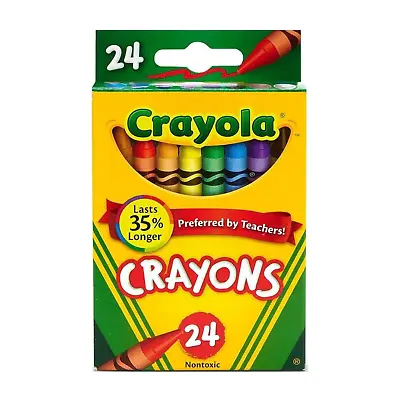 Pack Of 6 Crayola Crayons - 24 Count: Unleash Endless Creativity! • $21