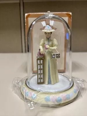 Avon 2002 Mrs. Albee Mini Figurine W/ Base & Dome President's Club Tribute Award • $8