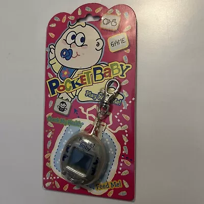 Vintage 1997 Pocket Baby Virtual Pet Clear Untested • $7.50